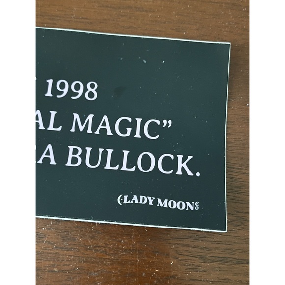 🔮”Practical Magic” Movie Film Bumper Sticker by Lady Moon Co. Alice Hoffman🔮 - Picture 2 of 3